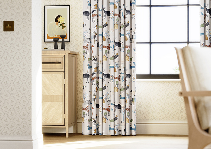 Oh My Deer, Colonial - Made to Measure Curtains - Image 5